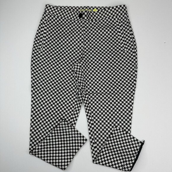 Betabrand NWT Catstooth Skinny-Leg Pencil Dress Yoga Pant Small Short Petite‎ - Picture 1 of 15